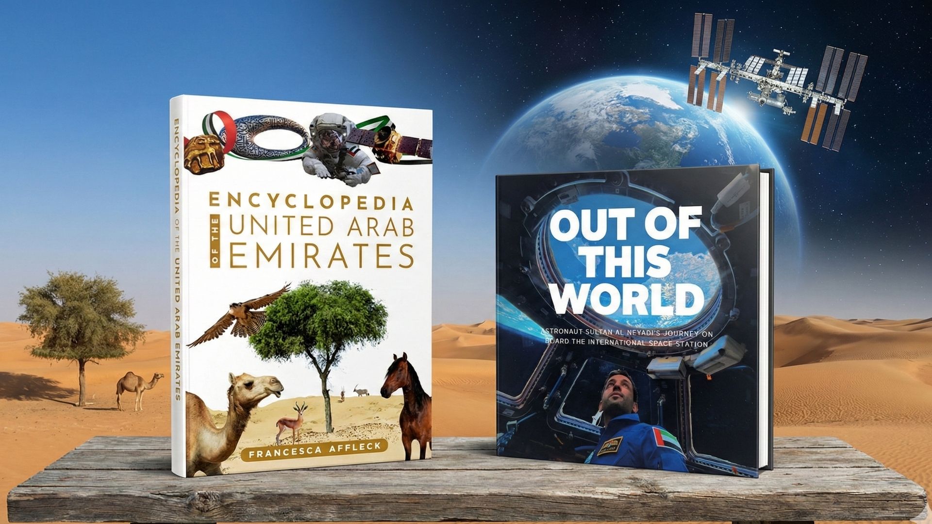 From Sand to Space: The Story of the UAE Book Set