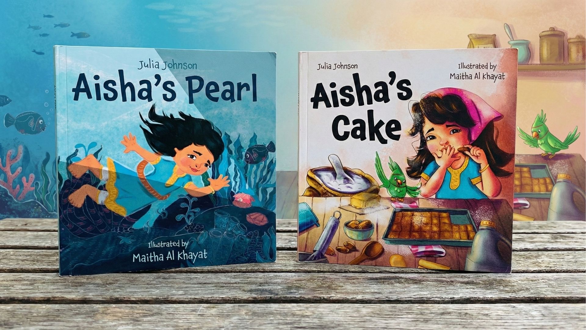 Aisha's Adventures Book Set (English)